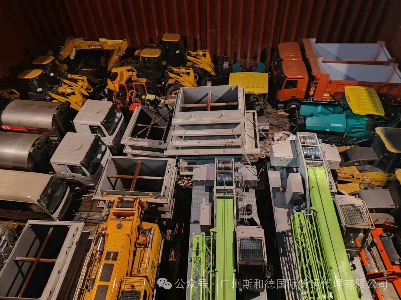 Primemover truck executing specialized multi-axle trailer transport of a large power transformer for an African project.