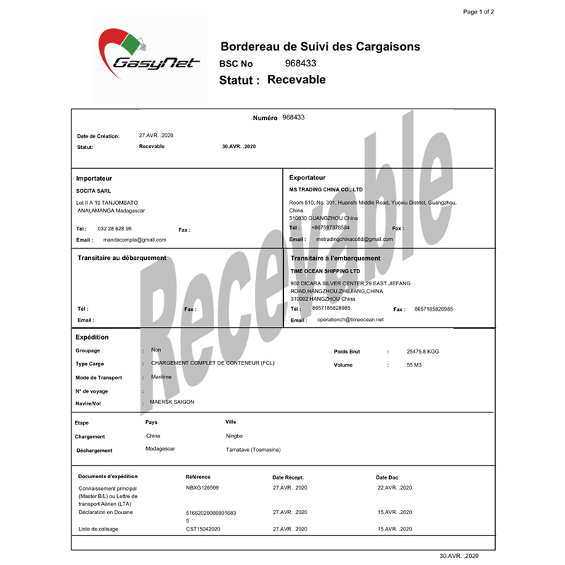 Madagaszkár BSC